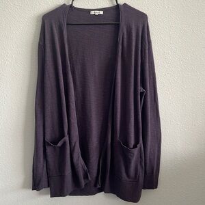 Madewell Lightweight Open Front Cardigan